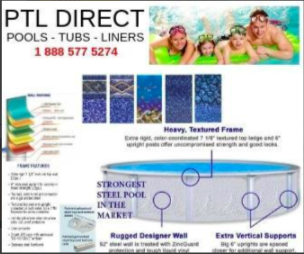 Deluxe Above Ground Pool Package - Complete Pool Package
