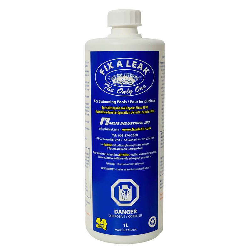 Pool Sealer Fix a Leak Liquid Leak Repair (32oz Bottle)