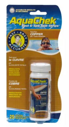 Aquachek Copper 3-In-1 Test Strips