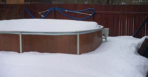 Off-Season care: Maintaining your above-ground pool during winter