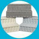 Hot tub Storage Steps Straight Edge - Colour
