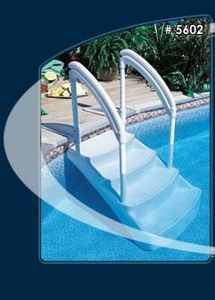 Royal Entrace II Above Ground Drop in Step by Innovaplas