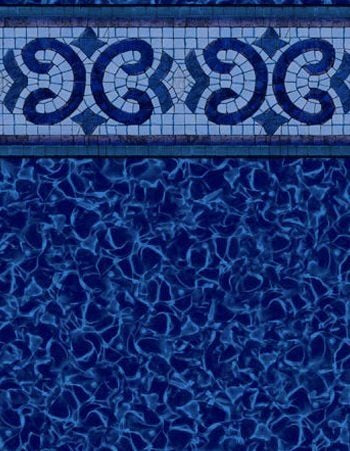 Oval InGround Pool Liner - Pattern