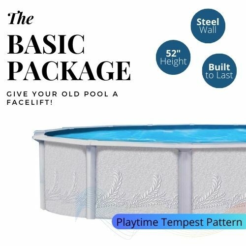 Above Ground Pool Package - Basic Pool, Liner and Skimmer Only