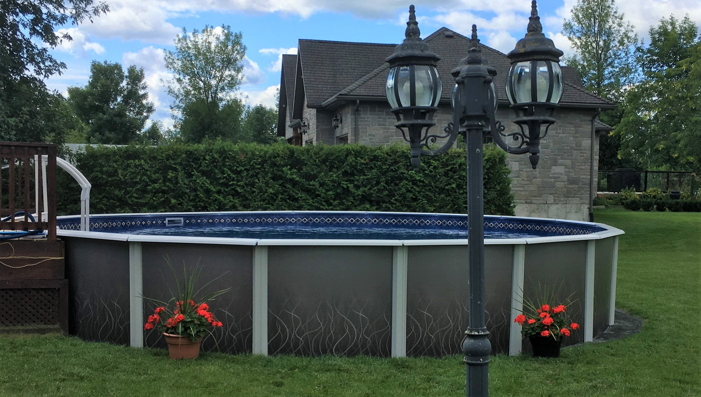 Premium Above Ground Pool Kit - Complete Pool Package with All the Extras