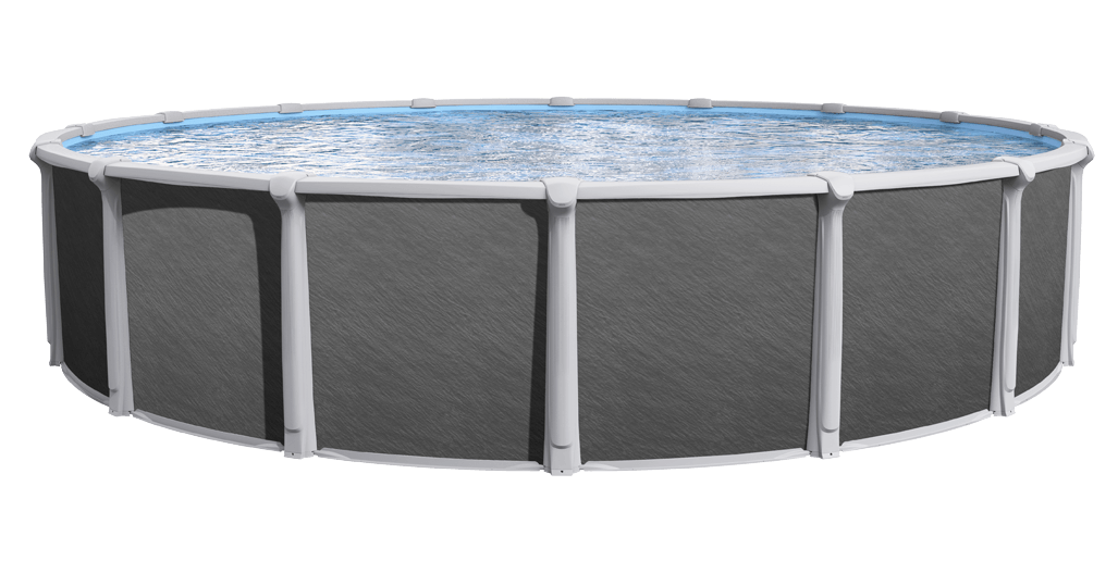 Piscine ovale sans butée, sans sel, 13 x 20