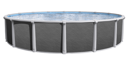 Piscine ovale sans butée, sans sel, 13 x 20