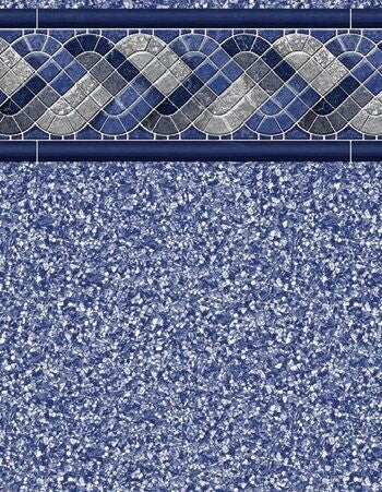 Keyhole InGround Pool Liner - Pattern