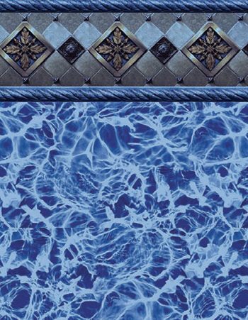 Keyhole InGround Pool Liner - Pattern