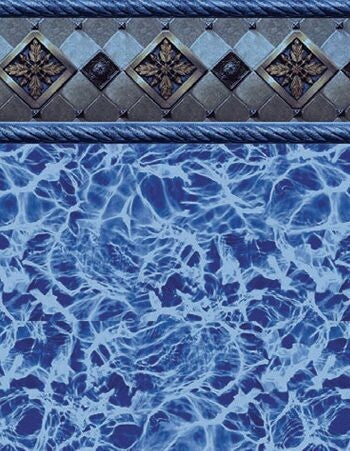 Grecian Lazy-L InGround Pool Liner - Pattern