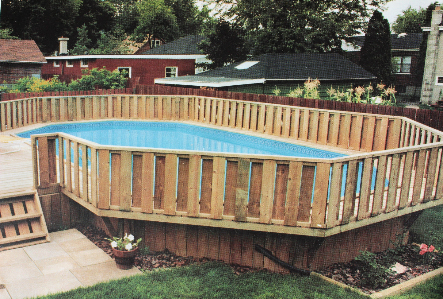 Semi-Inground Pools or Onground Pools