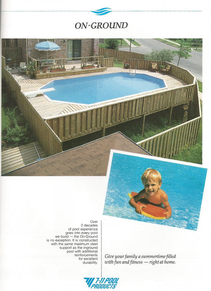 Semi-Inground Pools or Onground Pools