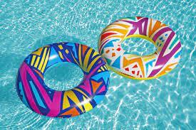 GEOMETRIC SWIM RING 42"