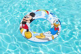 DISNEY SWIM TUBE 22"- SPIDERMAN, MICKEY OR MINNIE