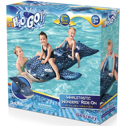 WHALETASTIC WONDERS RIDE-ON 6'4" X 48"
