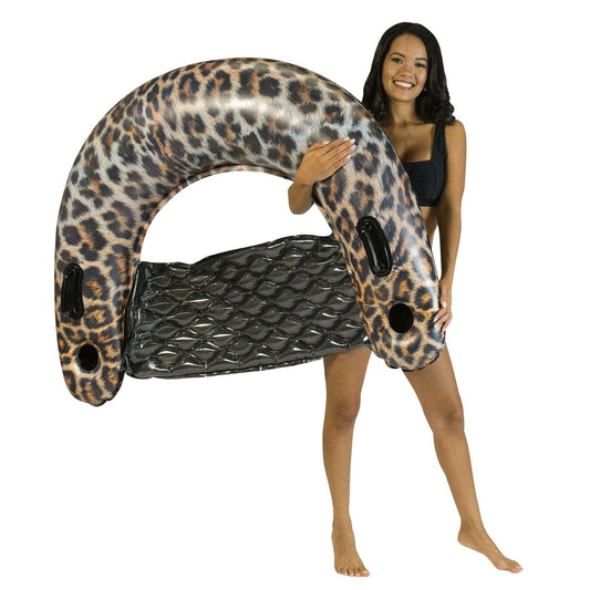LEOPARD PRINT JUMBO SUN CHAIR