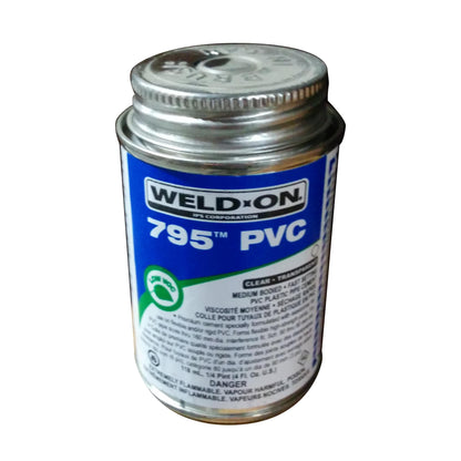 IPS 795 Weld On Flex PVC Cement -Clear