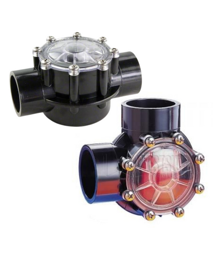 Jandy Pro Series Straight and 90-Degree 1 1/2" - 2" Check Valves - Elbow 90 Degree