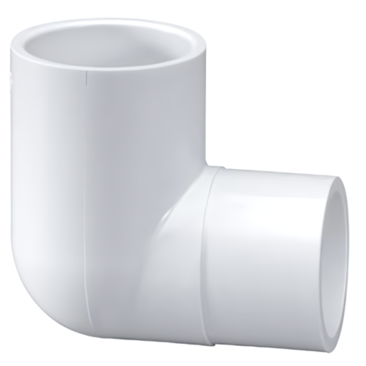 1.5 Inch 90-Degree Street Elbow - Spigot x Slip