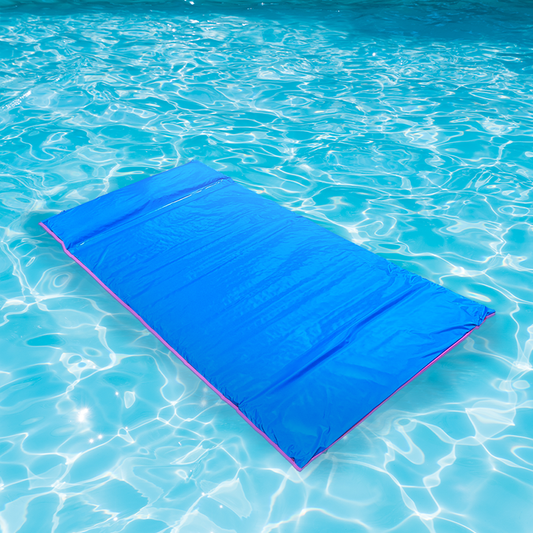 FlotoMax 6 Ft Pool Mattress Reversible Blue / Pink by Toile Soliel