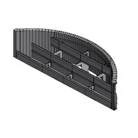 Inground Steel Open Top Steps