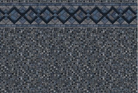 Revêtement de talon standard rond Titan Ridge de 18 pieds, 52 pouces