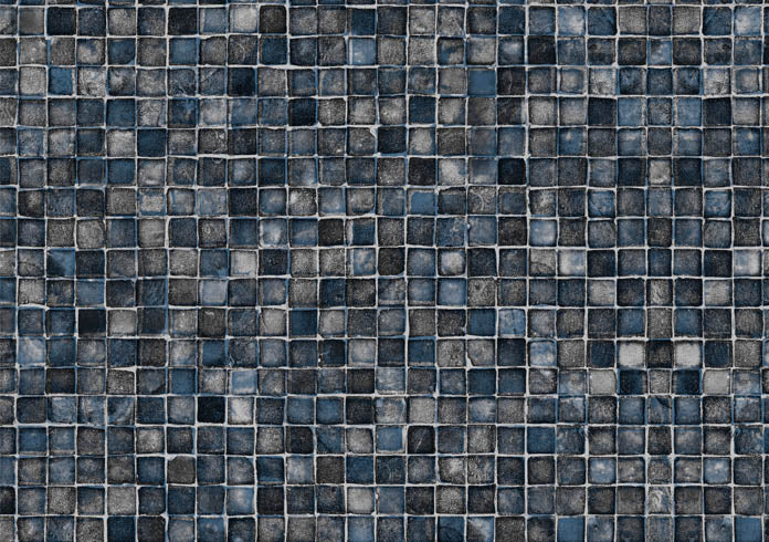 Revêtement de piscine hors sol Mosaic Skyline légèrement perlé - Épaisseur : 1,5 mm