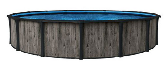 Colorado - Rond de 9,14 m (30 pi) - Composants en résine - Hauteur des parois : 132 cm (52 ​​po) - Résistant au sel - Hybride